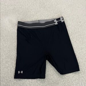Under Armour Black Bike Shorts